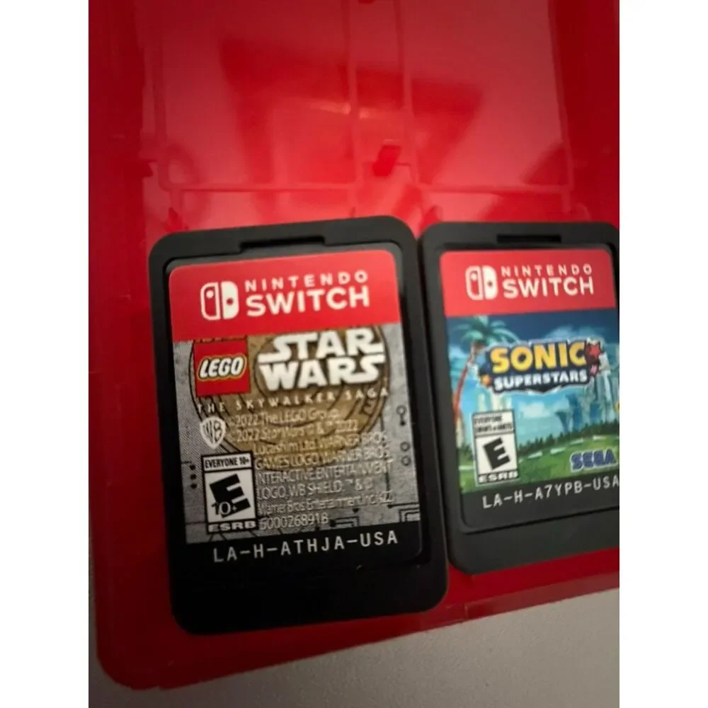 Nintendo Switch Game Lot: LEGO Star Wars: The Skywalker Saga and Sonic Superstar